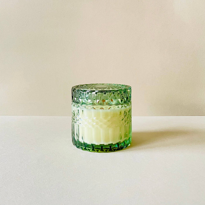 vintage inspired glass vessel