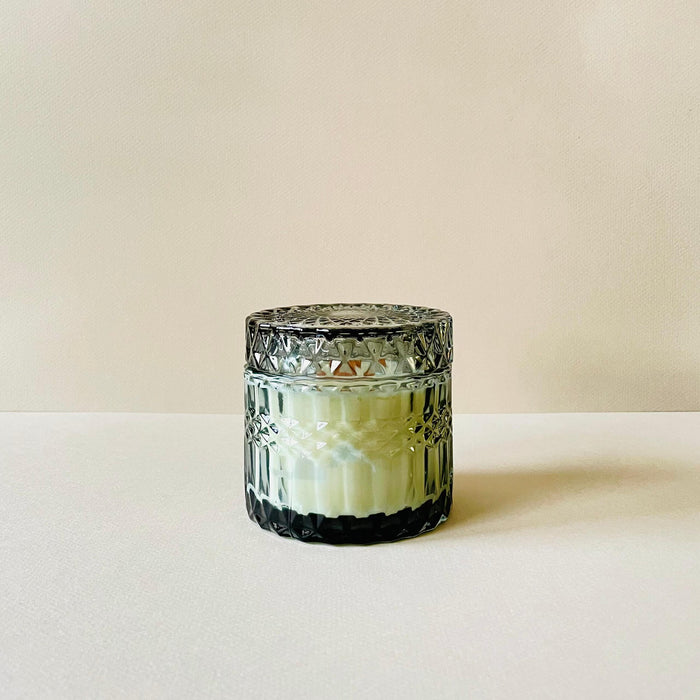 vintage inspired glass vessel