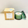 limited edition vintage glass vessel candle, cereza silvestre, olent Miami
