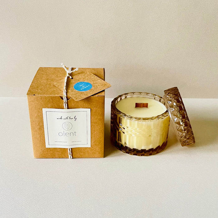 vintage inspired glass vessel