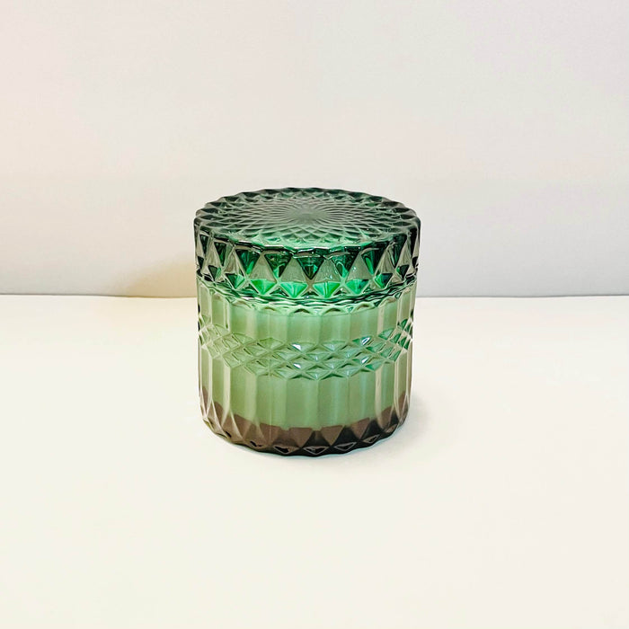 vintage inspired glass vessel