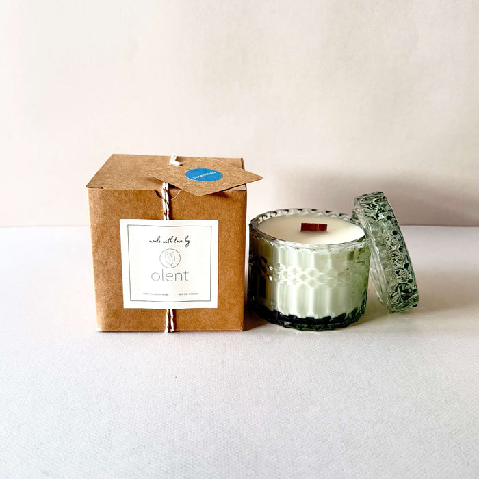 vintage inspired glass vessel spring & summer